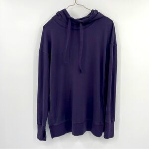 Athleta Oversized Hooded Tunic Sweatshirt – Purple, Size XS